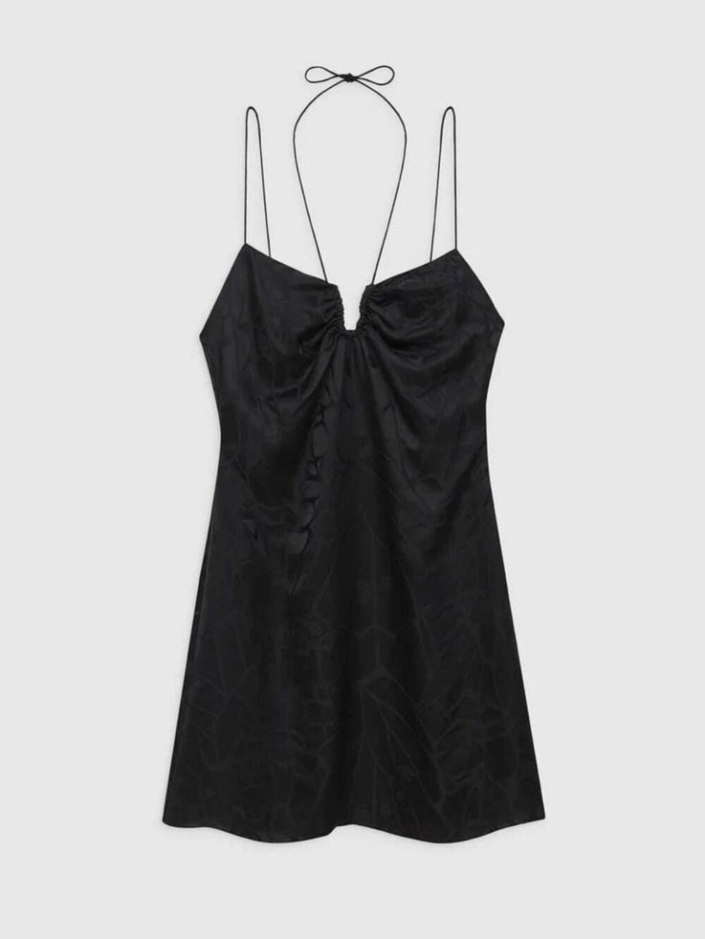 NWT Women's Anine Bing Black Papillon 100% Silk Dress Size M